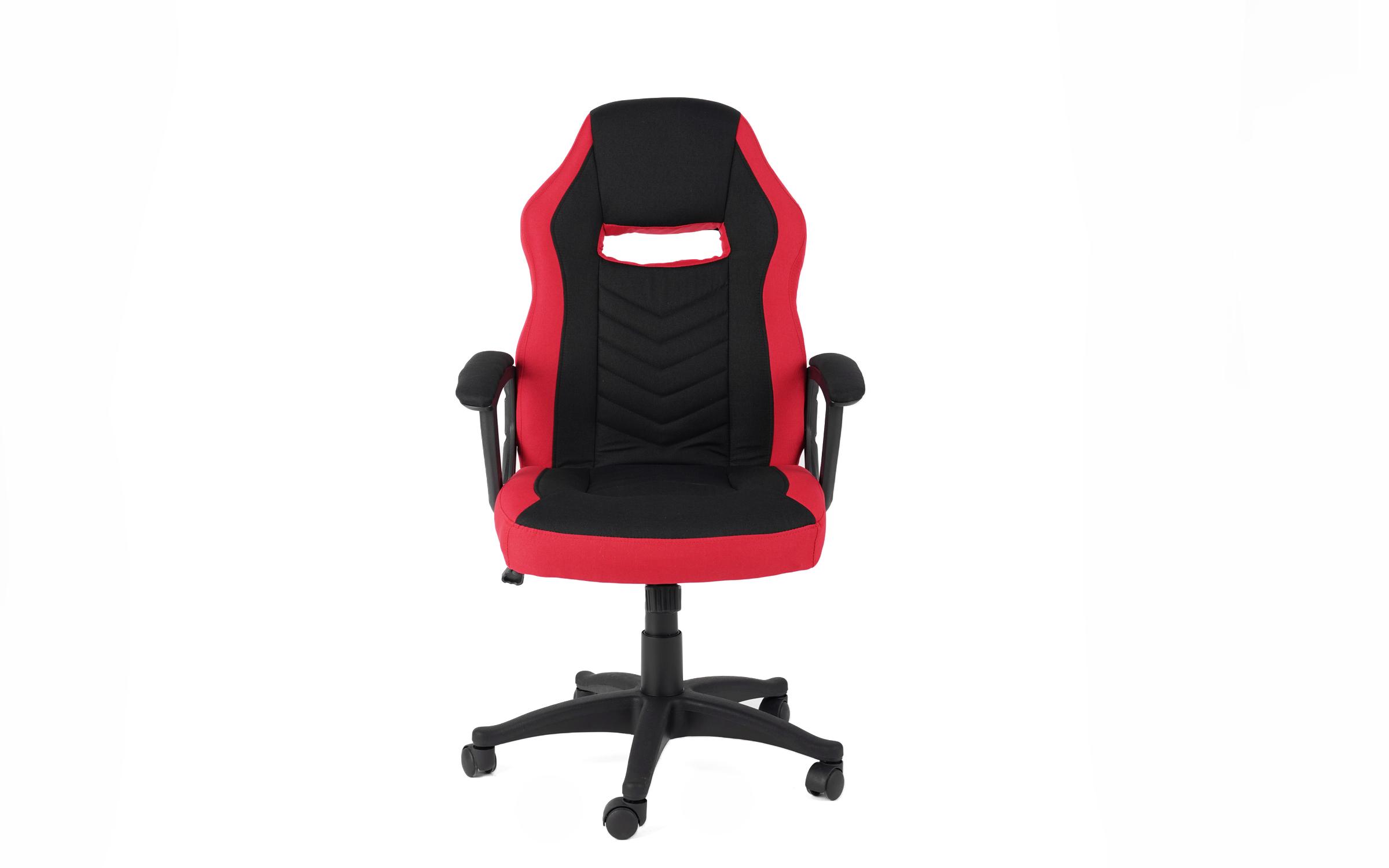 Gaming chair Visman, red + black  3